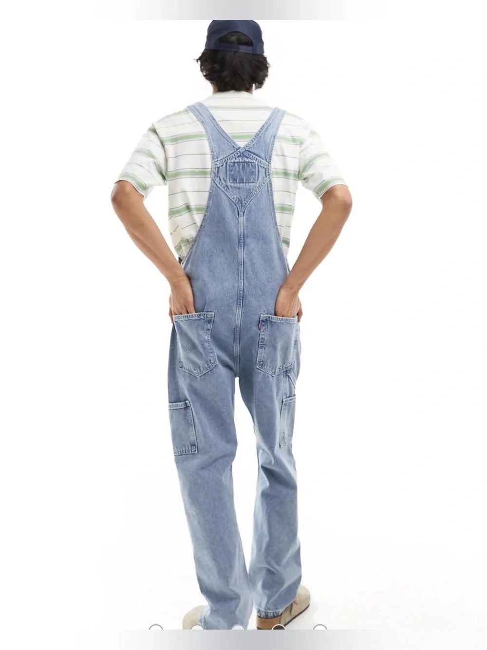 Levi’s Workwear Bib Blue Denim Overalls Men’s Size Large Red Tab NWT